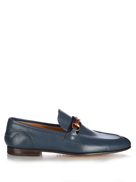 gucci navy loafers|gucci loafers for men.